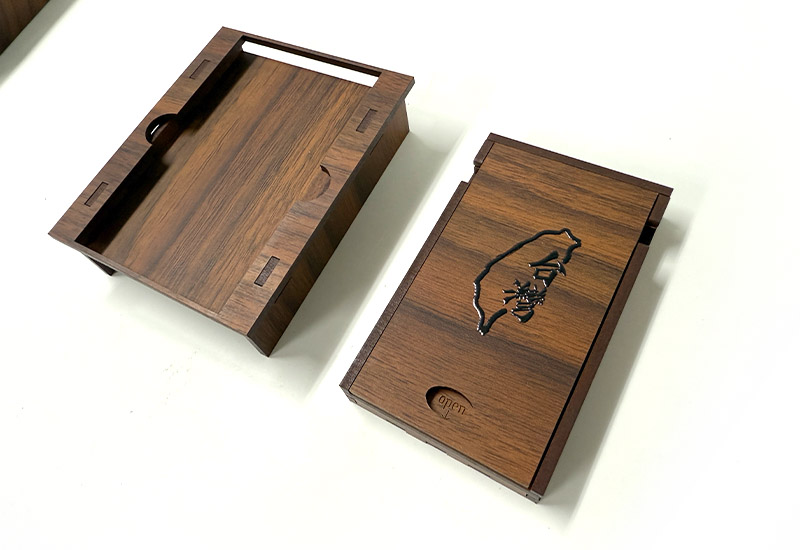 台灣相思木紋名片盒 台灣相思木紋名片盒