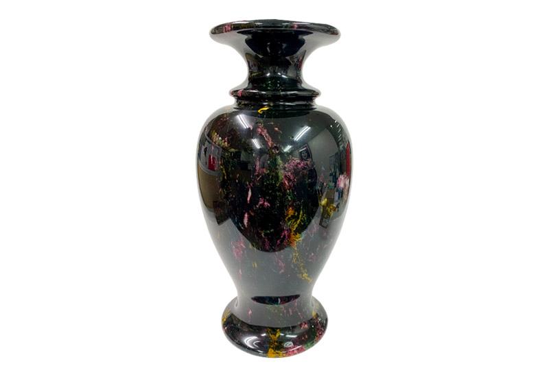 金御豐  8x16七彩玉石花瓶
