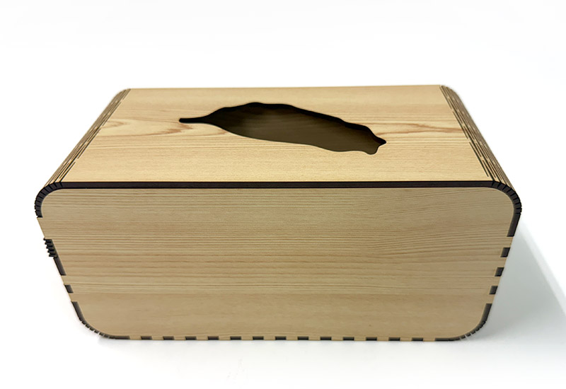 檜木紋面紙盒