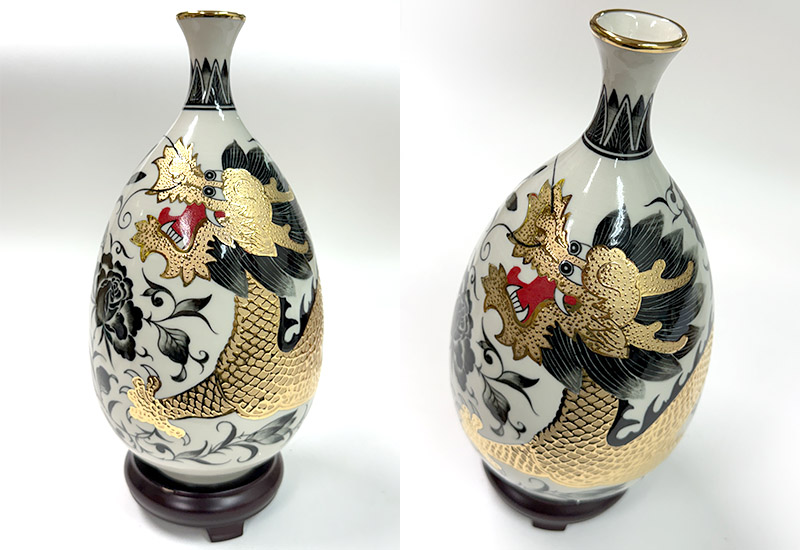 G2金彩祥龍膽瓶 G2金彩祥龍膽瓶
