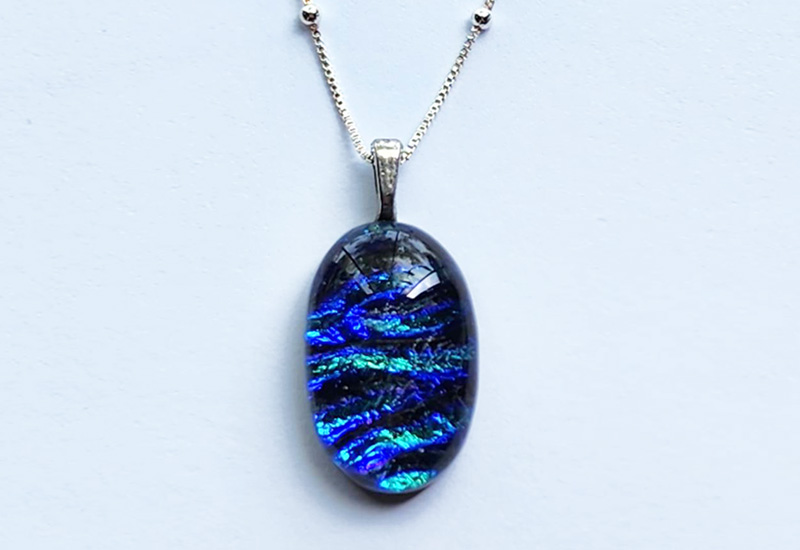 珠寶玻璃項鍊-B款